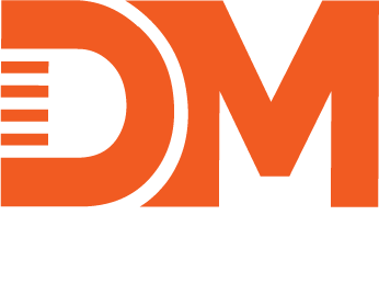 Dmlink Logo White